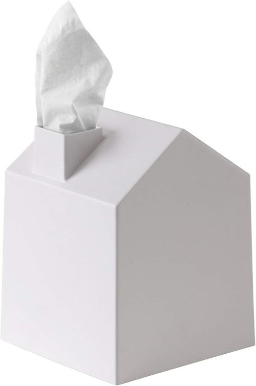 White House Shaped Square Tissue Box with Tissue